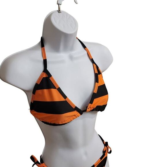 NEW Women's Bikini Super Cute Fun Summer Pool Beach Tie Swimsuit Tanning Cruise - Picture 6 of 12